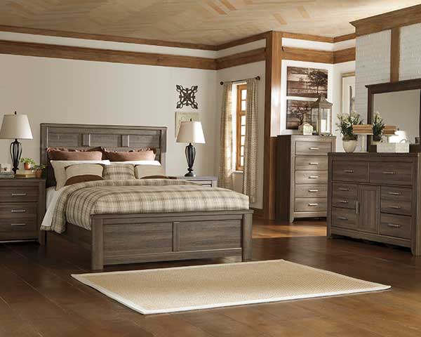 Queen Rustic Bedroom Furniture Group