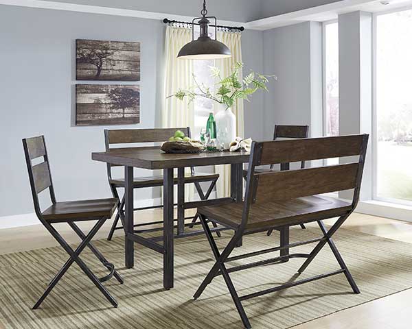 Wood Dining Table With 6 Chairs