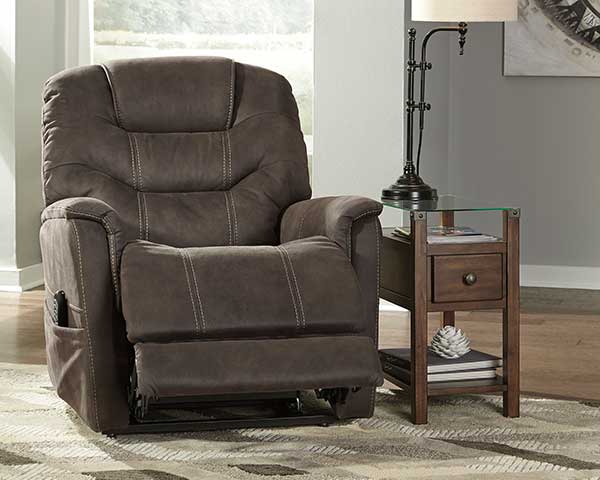 Lift Chair Recliner With Dual Motors, Power Headrest, & Power Lumbar