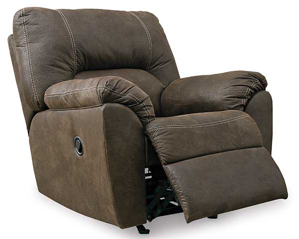 Brown Recliner That Rocks second view