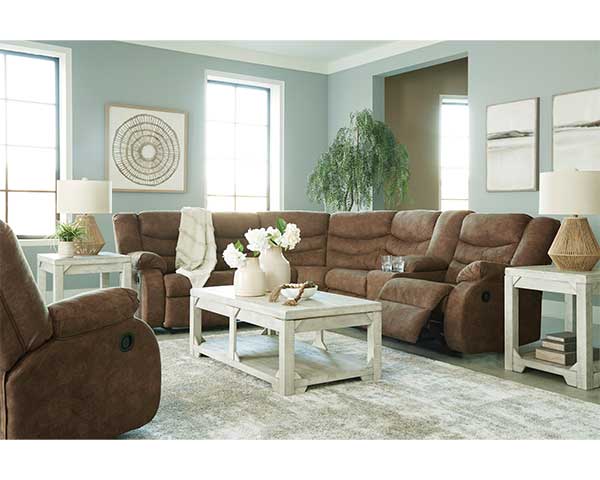 2 Piece Sofa Sectional That Reclines second view