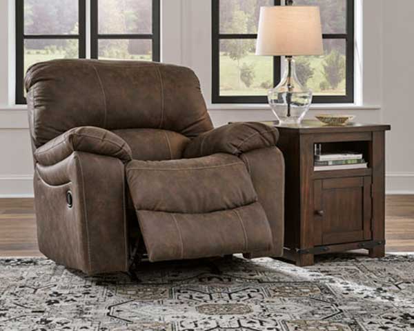 Chocolate Brown Rocker Recliner