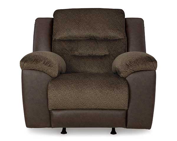 Chocolate Brown Rocker Recliner second view