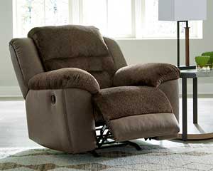 Chocolate Brown Rocker Recliner