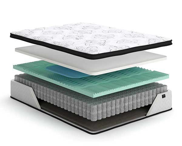 Queen Hybrid Ultra Plush Mattress 12" second view