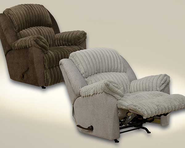 Chocolate Brown Rocker Recliner