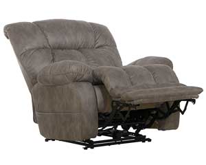 Big Man's Recliner Chair Power Grey