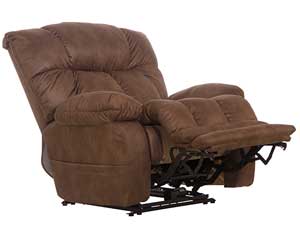 Chocolate Brown Power Recliner