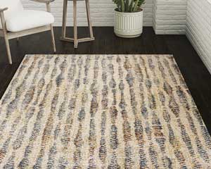 Area Rug 5' X 8' Multi