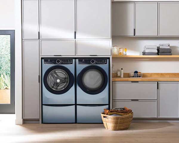 Blue Washer Dryer Set second view