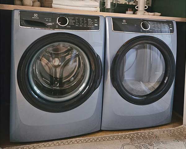 Blue Washer Dryer Set