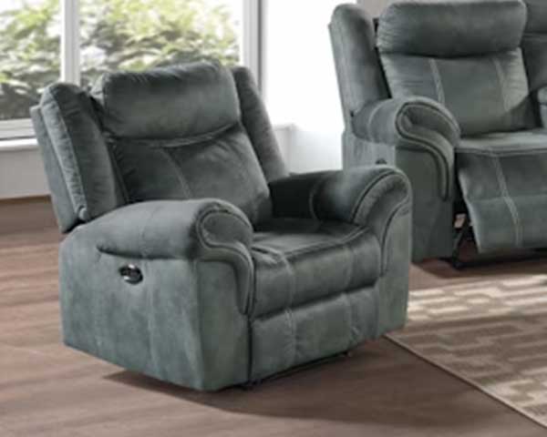 Charcoal Gray Recliner That Glides