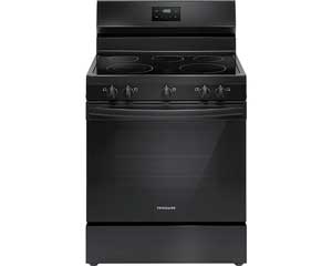 Radiant Electric Smooth Top Range Black