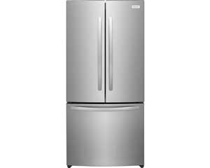 31.5" Counter Depth French Door Refrigerator - Brushed Steel