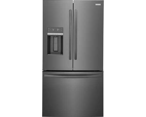 28' French Door Refrigerator Black Stainless second view