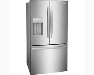 28' Stainless French Door Refrigerator With Ice & Water Dispenser