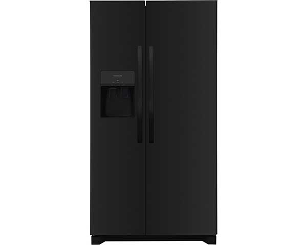 Black 25.6 CF 36" Side-by-Side Refrigerator FRSS2623AB