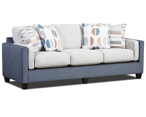 Sectional Sofa 2 Piece Herzl Denim second view