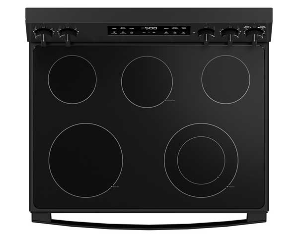 Black Radiant Electric Range second view