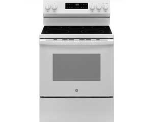 White Radiant Electric Range