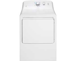 White Electric Dryer HE 6.2'