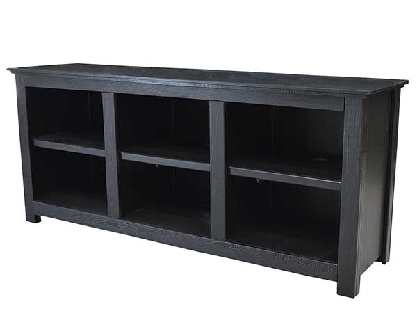 80" TV Stand Media Cabinet Entertainment Center Wood Grey