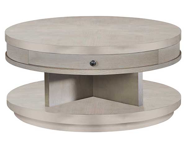 Grey Round Coffee Table