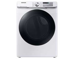 Smart Electric Dryer with Steam Sanitize HE 7.5' White