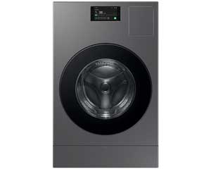 AI Laundry Combo All-in-One Ultra Capacity Washer & Ventless Heat Pump Dryer Dark Steel 5.3'