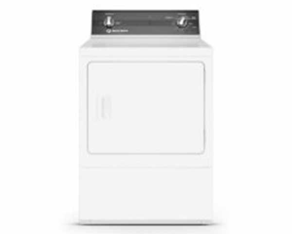 White Electric Dryer Top HE 7'