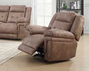 Cocoa Brown Recliner That Rocks