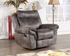 Grey Rocker Recliner