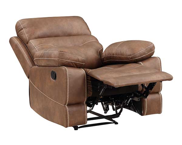 Brown Recliner That Rocks second view