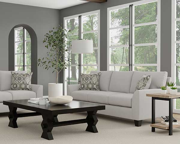 Sand Beige Sofa & Loveseat Set