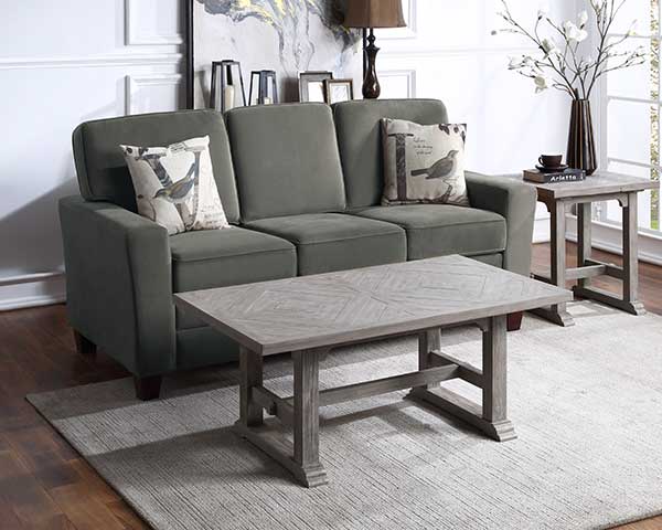 Dove Grey Coffee Table Set second view