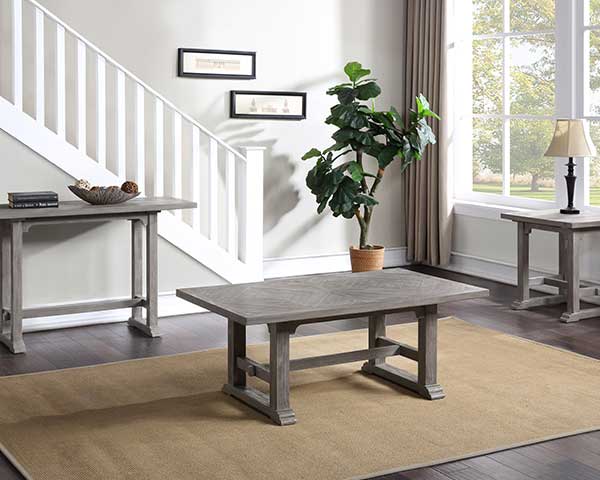 Dove Grey Coffee Table Set