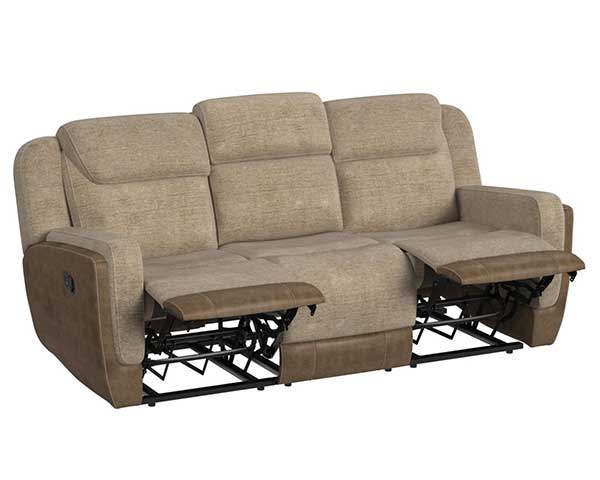 Sofa That Reclines Beige second view